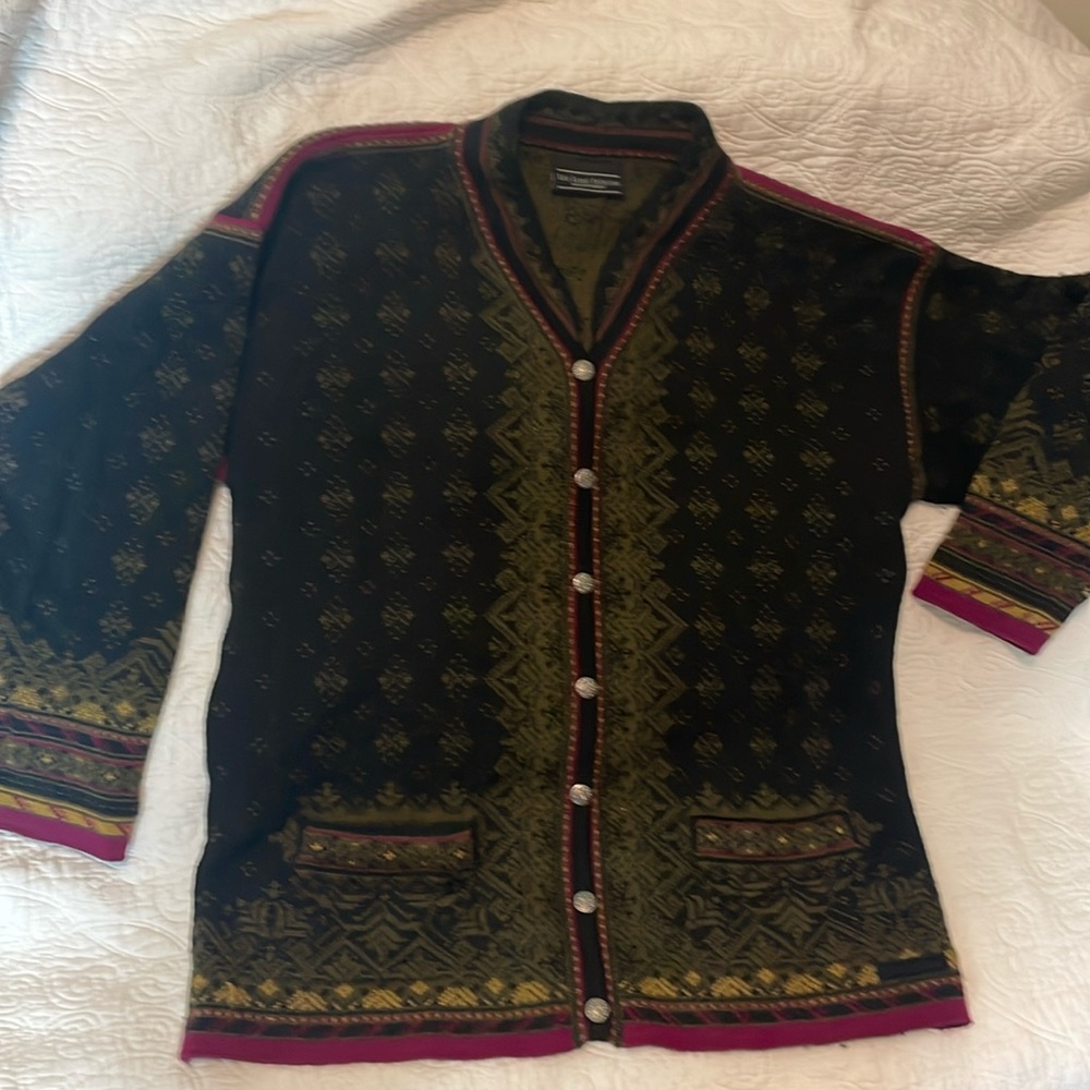 Hard to find!! Dale of Norway cardigan, XL